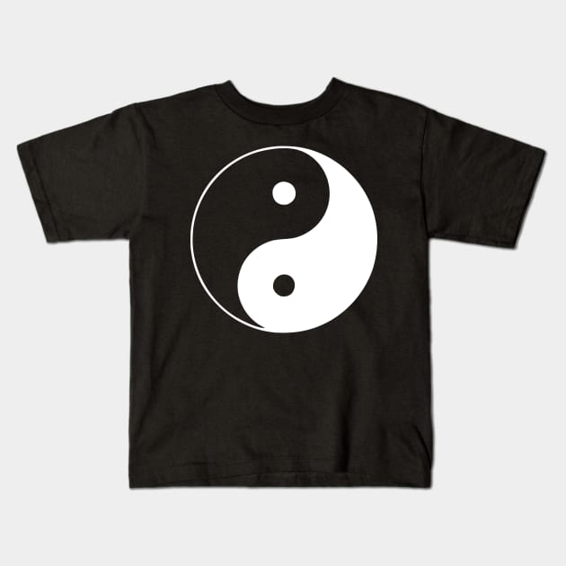 Yin Yang Kids T-Shirt by Designzz